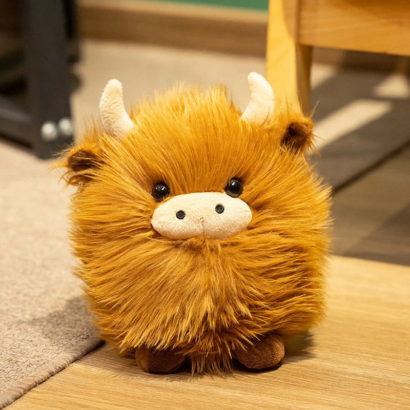 Doudou Vache Fluffy