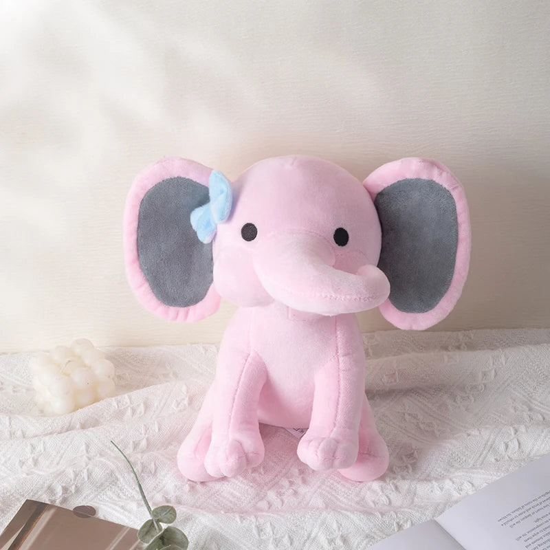 Peluche Éléphant Rose