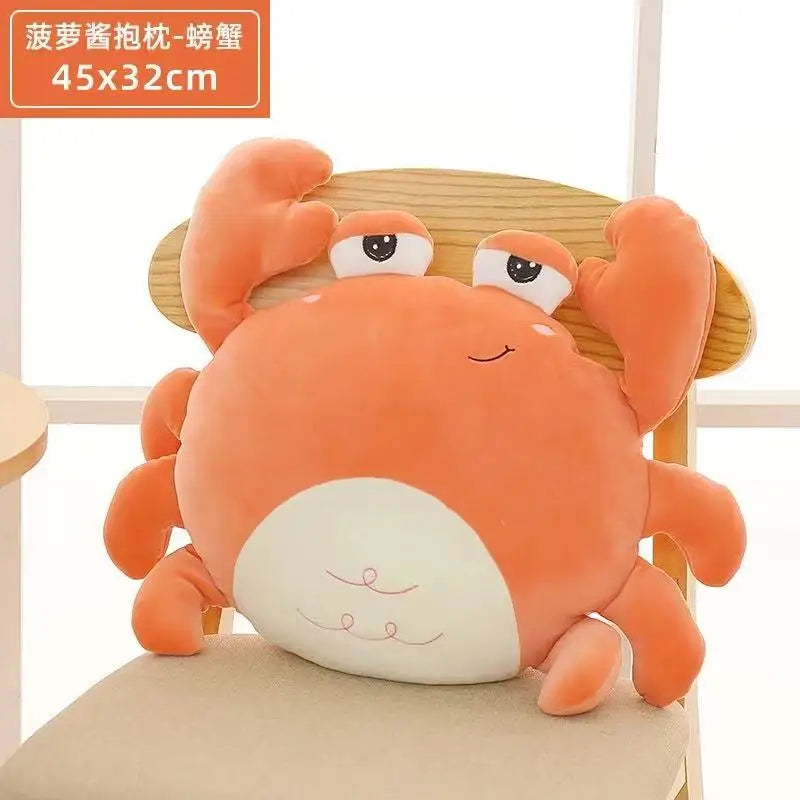 Coussin Crabe en Peluche