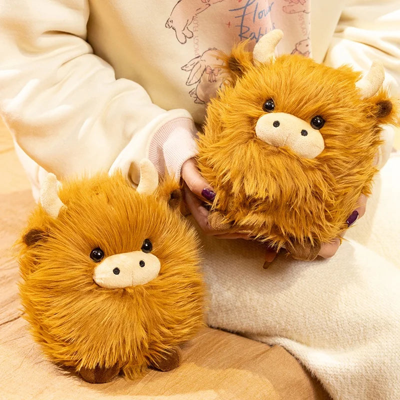 Doudou Vache Fluffy