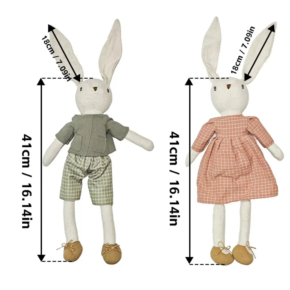 Doudou Lapin Vintage