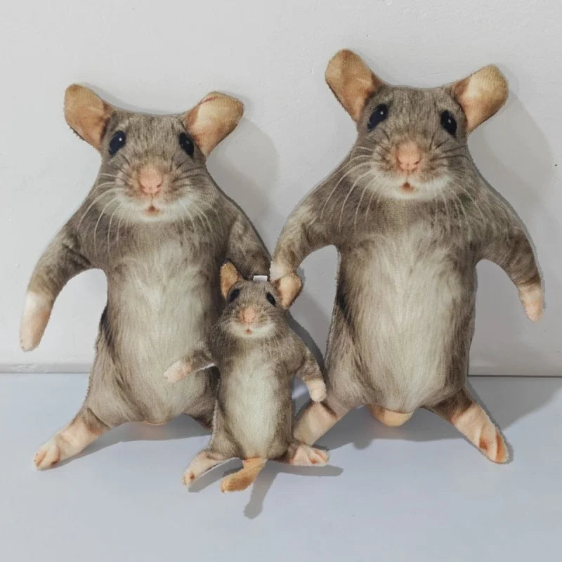 Peluche Rat Articulé