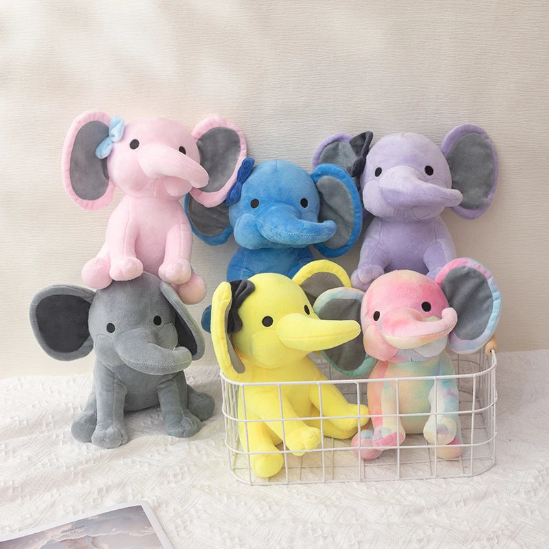 Peluche Éléphant Rose