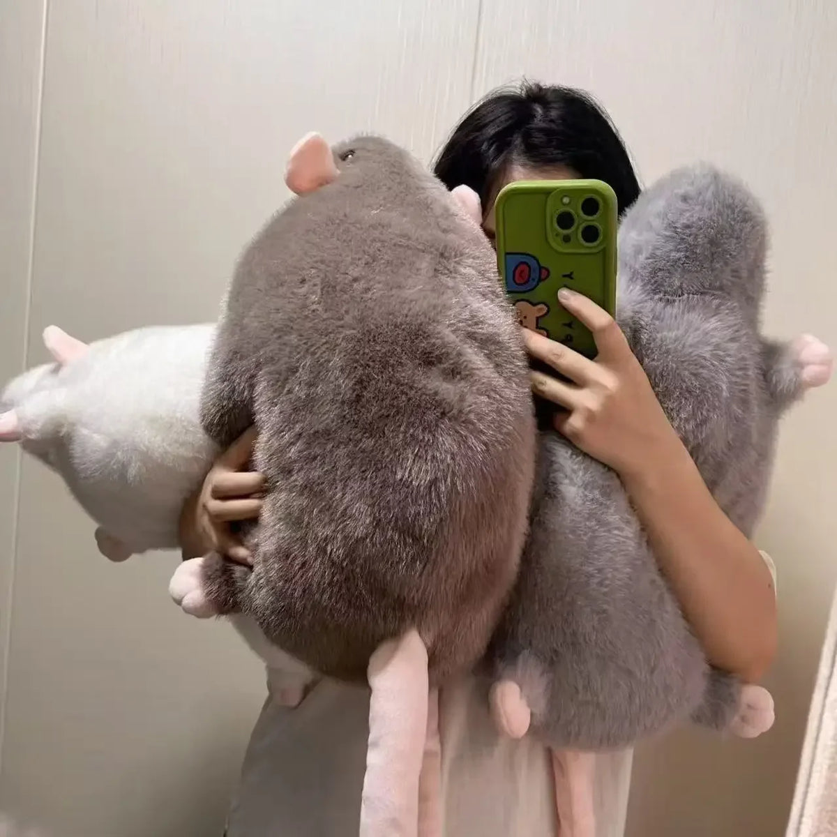 Grosse Peluche Rat