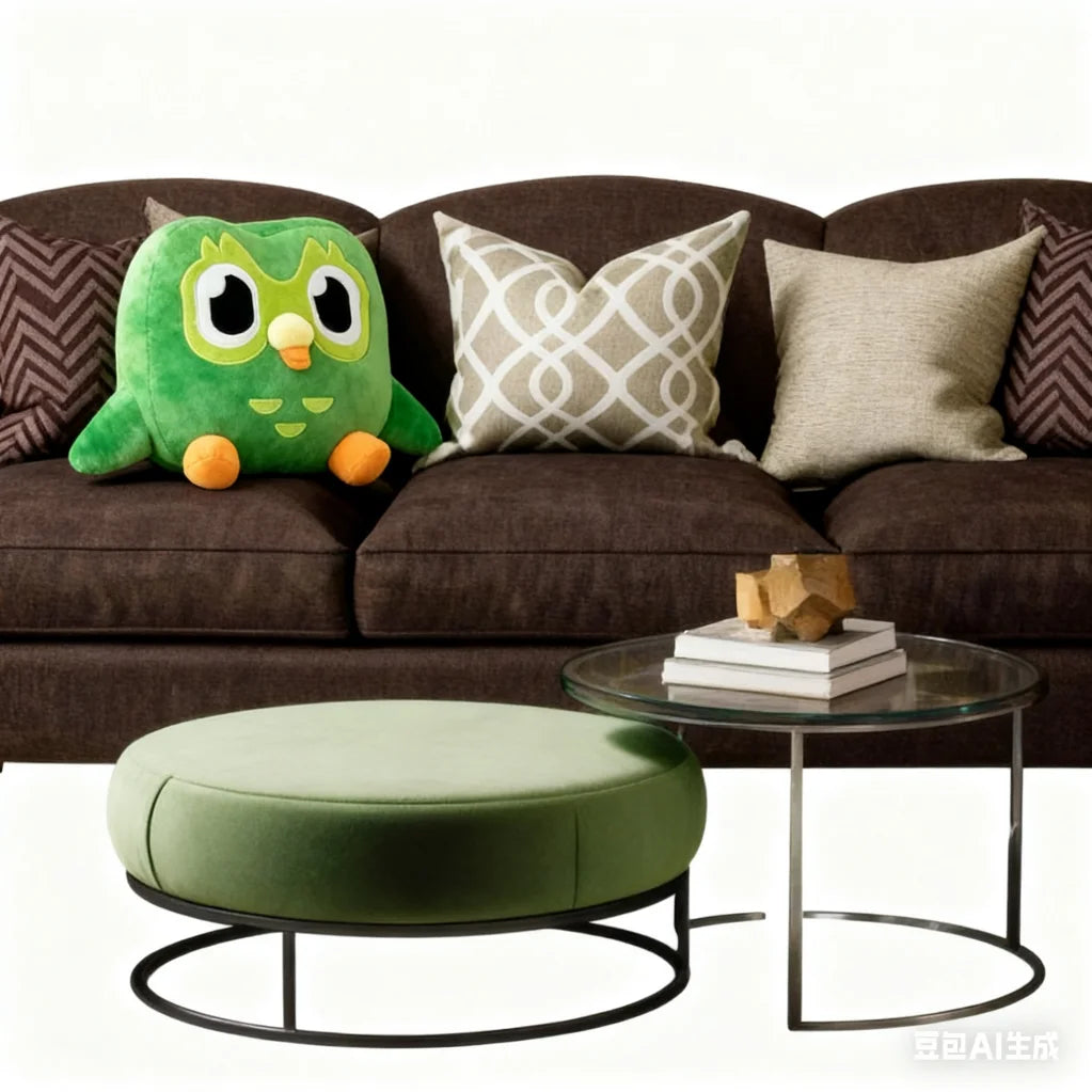 Peluche Hibou Duolingo