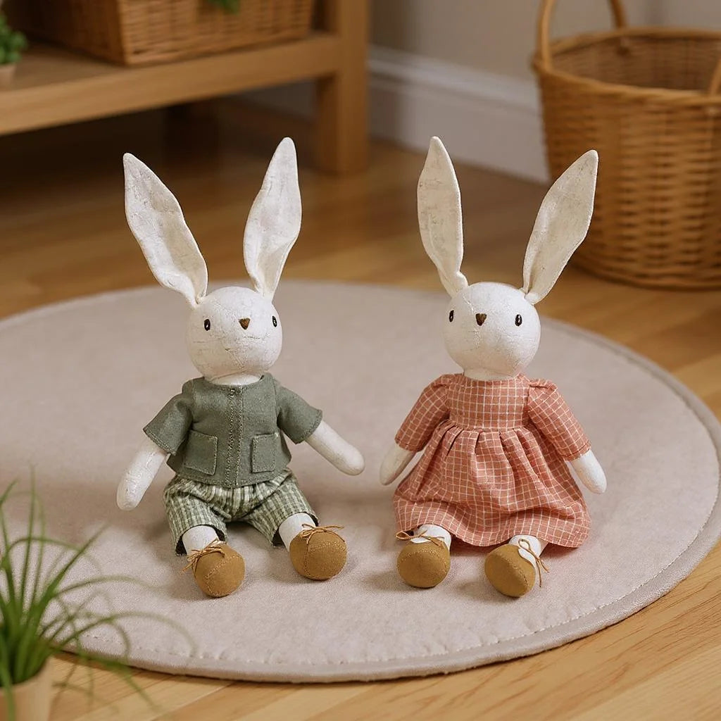 Doudou Lapin Vintage