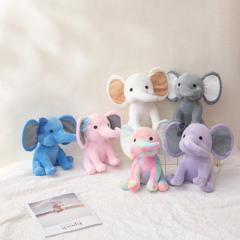 Peluche Éléphant Jaune