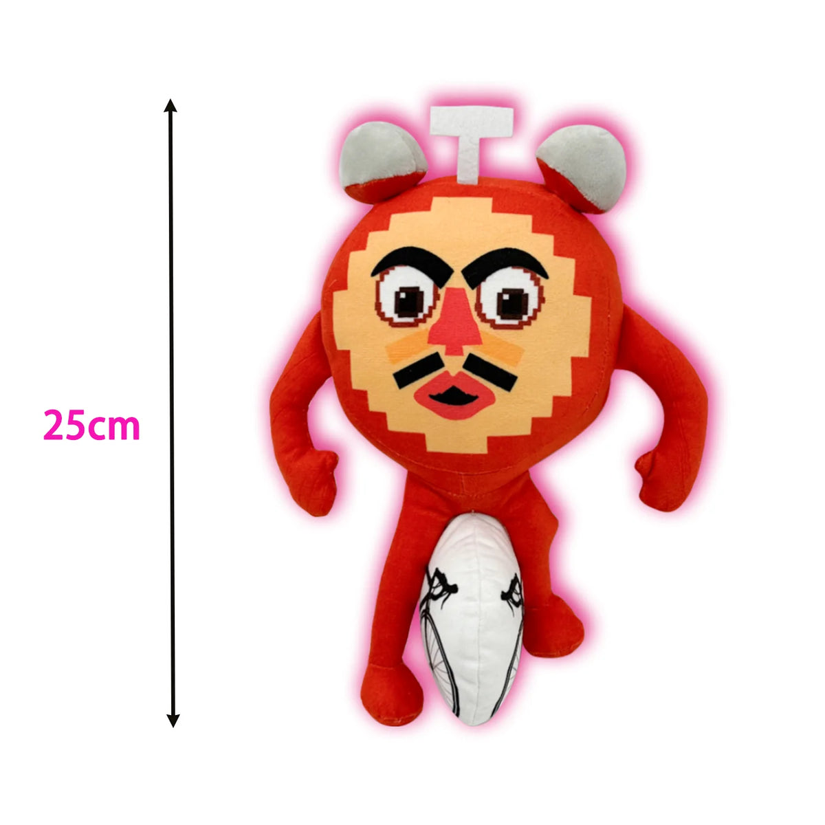 Peluche Éléphant Fraise