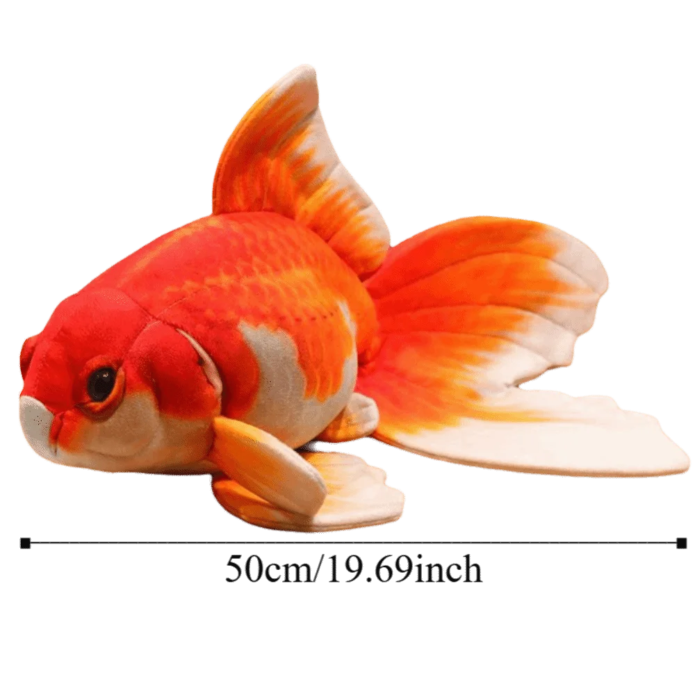 Peluche Poisson Rouge Réaliste