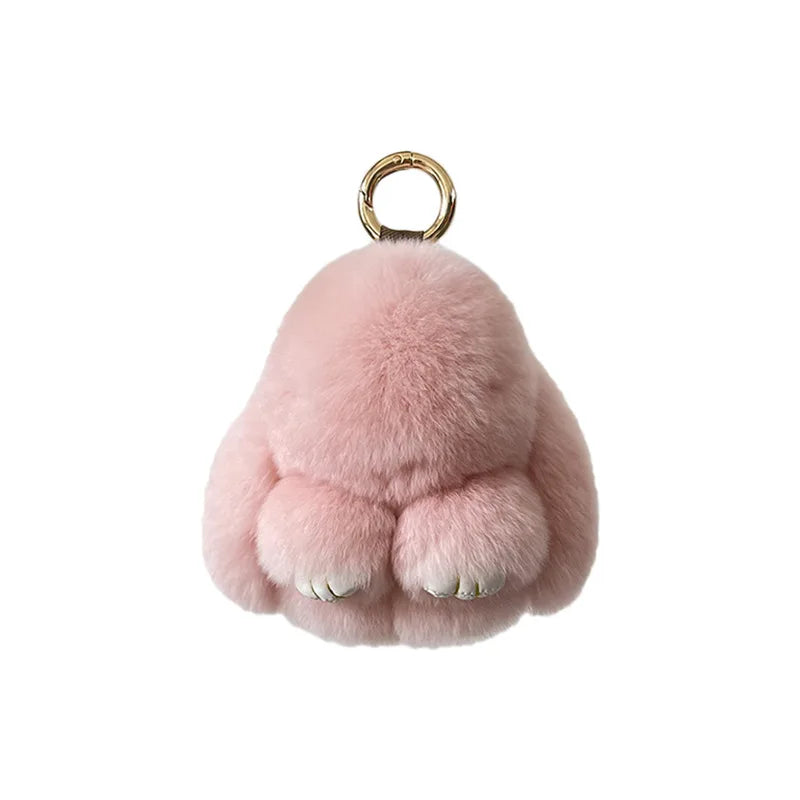 Porte Clés Peluche Lapin Fluffy