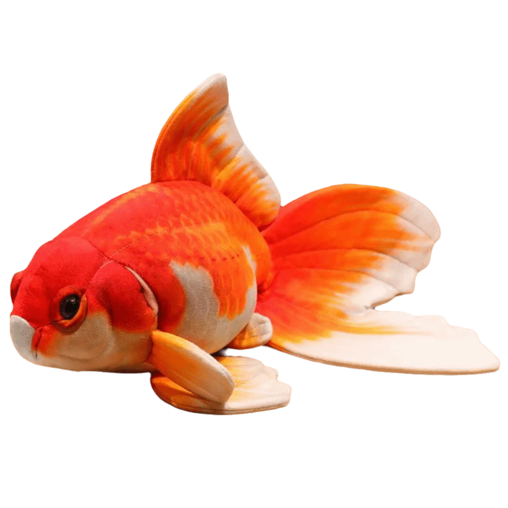 Peluche Poisson Rouge Réaliste