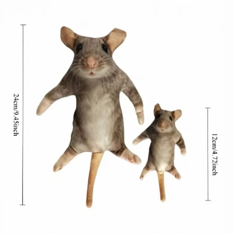 Peluche Rat Articulé