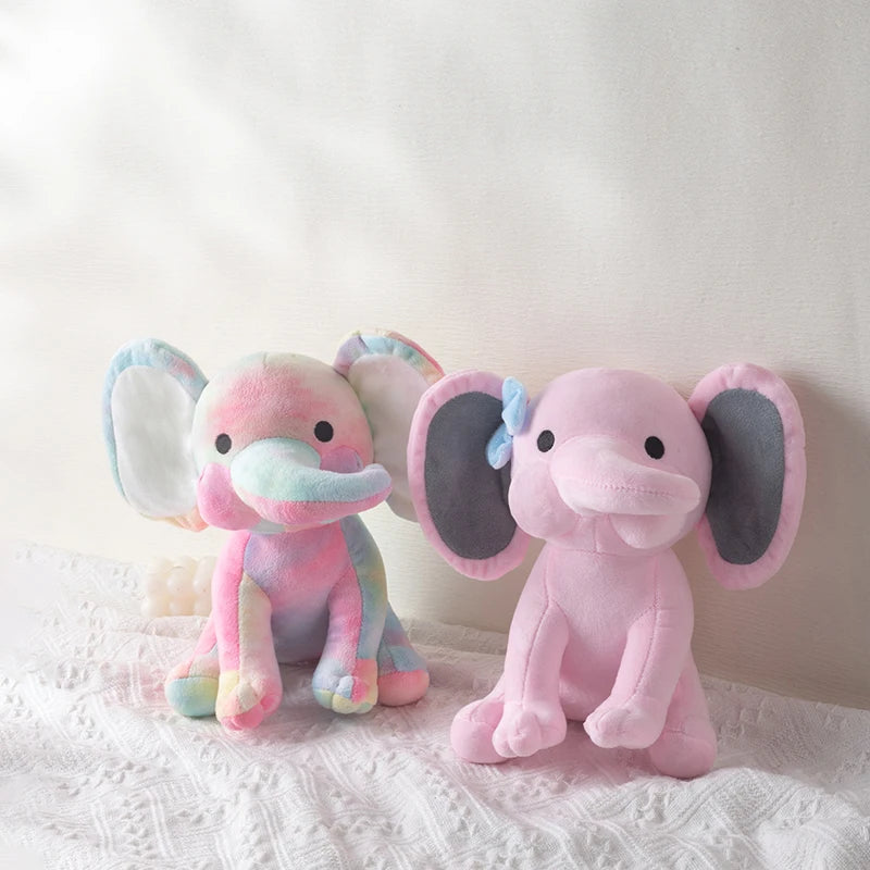 Peluche Éléphant Rose