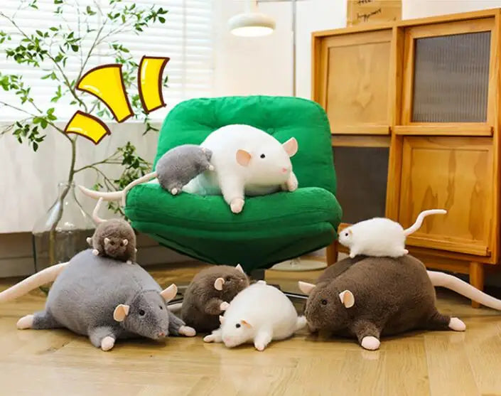 Grosse Peluche Rat