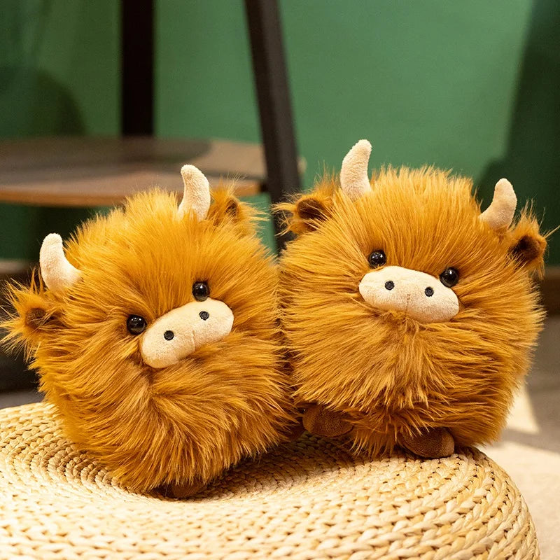 Doudou Vache Fluffy