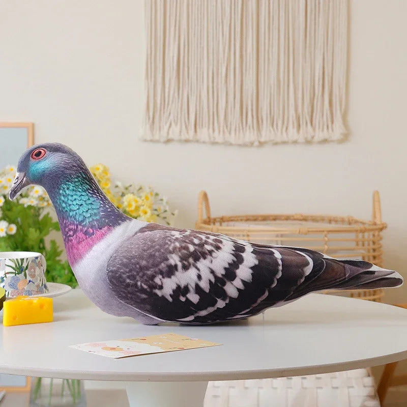 Coussin Pigeon Réaliste