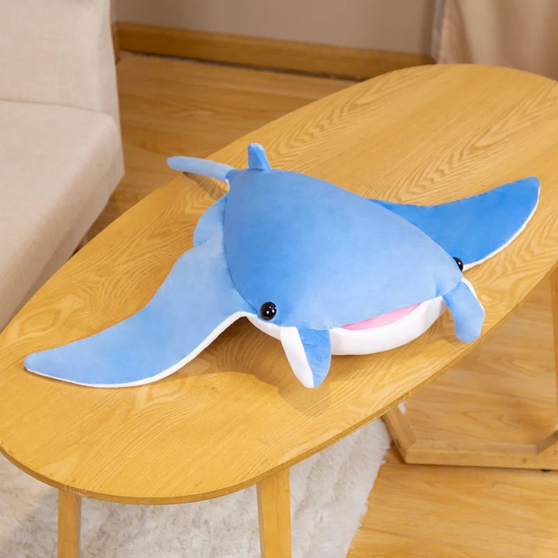 Grande Peluche Raie Manta - 90CM
