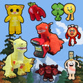 Peluche Éléphant Fraise